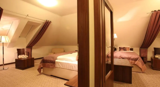 Четырёхместный номер Standard Hotel Sladovna