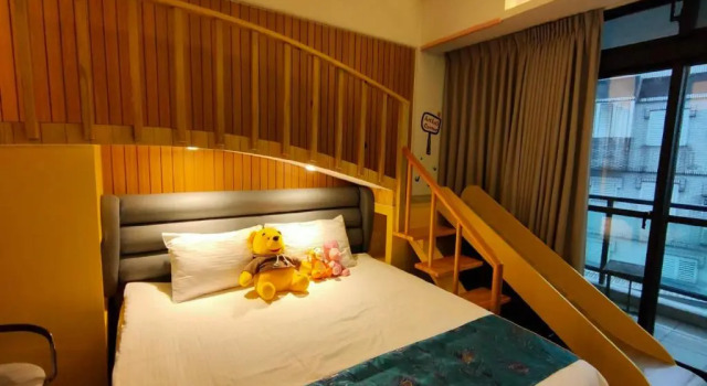 Трёхместный номер Standard с видом на горы Wujie Childlike B&B