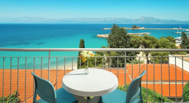 Одноместный номер Standard с балконом и с видом на море Hotel Faraon