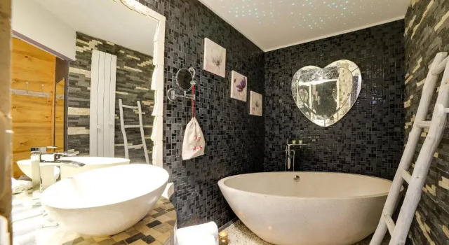 Номер Deluxe Domaine du Haut Jardin Hôtel & Chalets Spa Privé