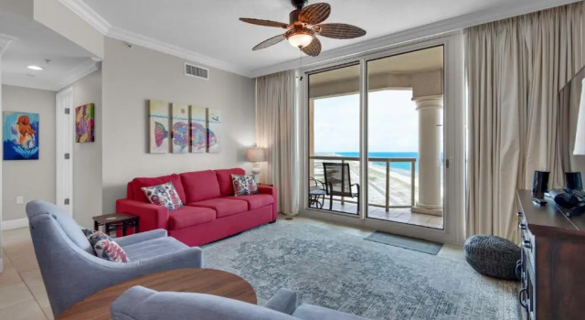 Reduced Rates! Portofino Tower 3-1808 Stunning National Seashore Views, Book Hotel Pensacola Beach Panhandle Florida