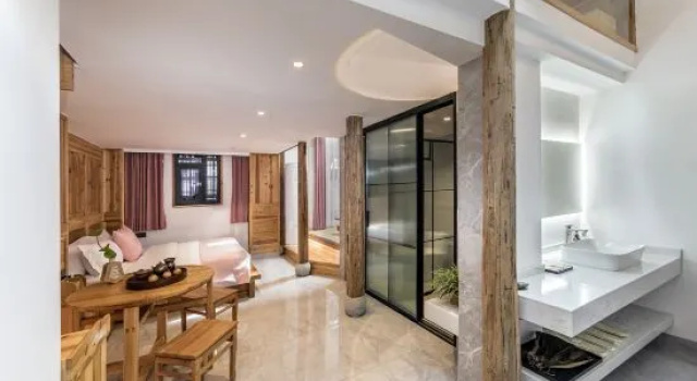 Семейный люкс Deluxe Дуплекс Hakka Earth House Guest House