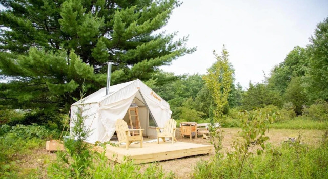 Tentrr - Clove Valley Creek, Buchen Sie Campingplatz High Falls  (See) Ulster County