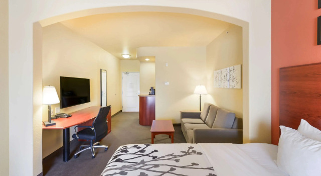 Четырёхместный люкс Sleep Inn & Suites Midland West