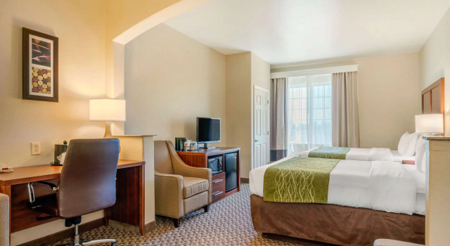 Четырёхместный люкс Comfort Inn & Suites Galt - Lodi North