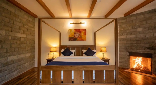 Номер Deluxe Larisa Resort Manali