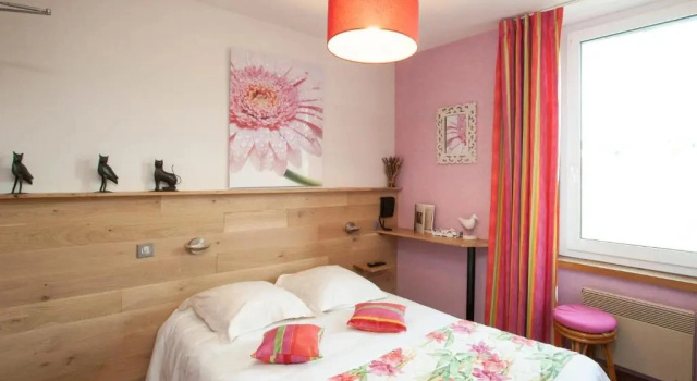 Номер Comfort с красивым видом из окна Hôtel Beauséjour Erquy