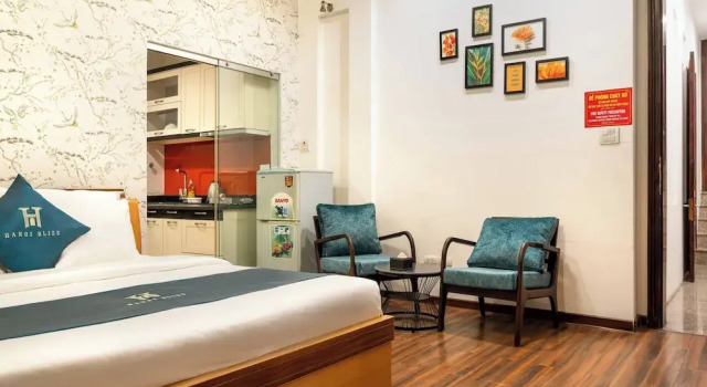 Студия Classic Hanoi Bliss Apartment Mai Hac De