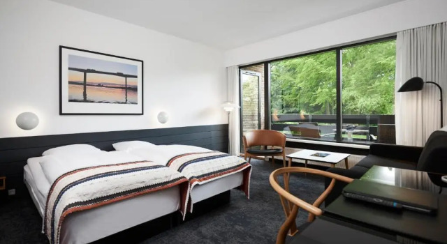 Standard Single room with balcony Munkebjerg Hotel