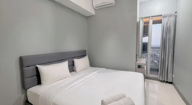 Апартаменты Deluxe Minimalist 2Br And Well Design Room At Benson Supermall Mansion Apartment