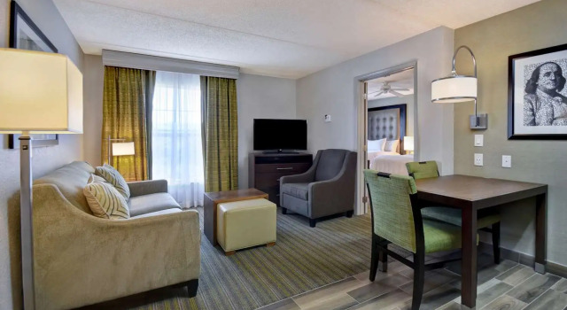 Двухместный люкс Homewood Suites by Hilton Philadelphia Great Valley