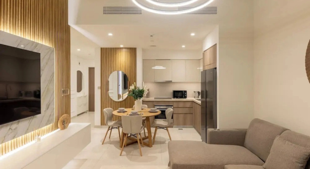 Spacious 2BR with Burj Khalifa View, Забронировать Апартаменты/квартира Апартаменты Эмирата Дубая, рядом с Дубай Молл, Апартаменты/квартира