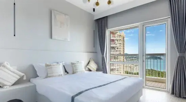 Люкс с 2 комнатами с видом на море Mianmian Mountain Residence (Dadonghai Store)