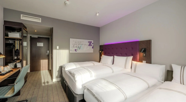 Четырёхместный номер Standard Premier Inn Duisburg City Altstadt