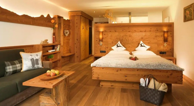 Двухместный номер Deluxe с балконом Montresor Hotel Pfeldererhof