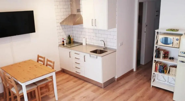 Апартаменты c 1 комнатой Apartamento acogedor a 3 minutos de la playa