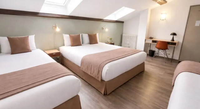 Четырёхместный семейный номер Standard Urban Style Hôtel des Cèdres