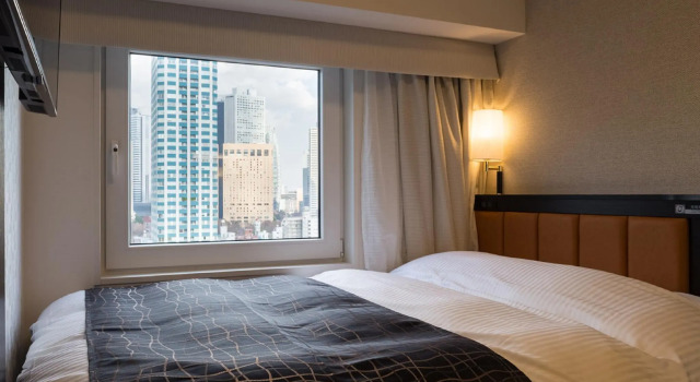 Двухместный номер с видом на город APA Hotel & Resort Nishishinjuku Gochome Ekimae Tower - Formerly APA Hotel & Resort Nishishinjuku Gochome Eki Tower