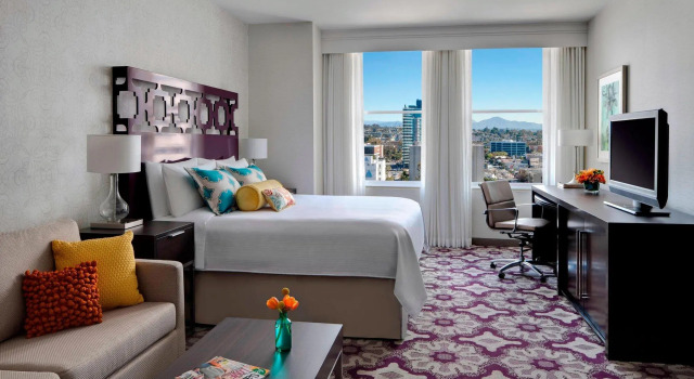 Двухместный номер Executive с видом на город Courtyard by Marriott San Diego Downtown