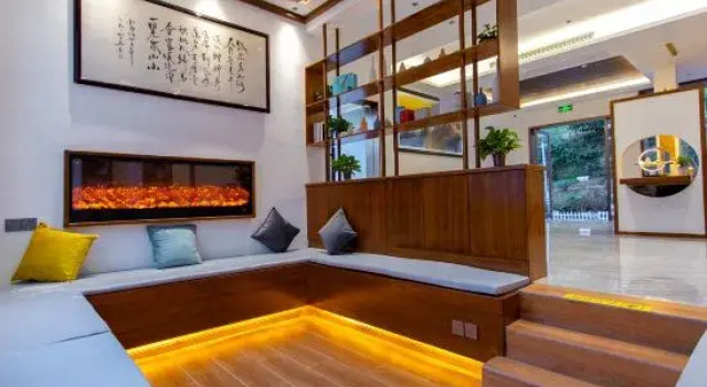 Mingyue Huating Homestay, Prenota Hotel Hotel a Anhui con parcheggio, Parcheggio