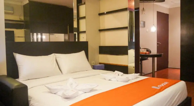 Апартаменты c 1 комнатой Apatel Apartment Mangga Dua Lt 15