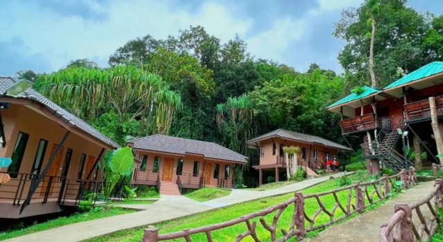 Двухместный номер Superior с видом на горы Khaosok Rainforest Resort