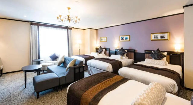 Семейный номер Deluxe Hotel Sonia Otaru
