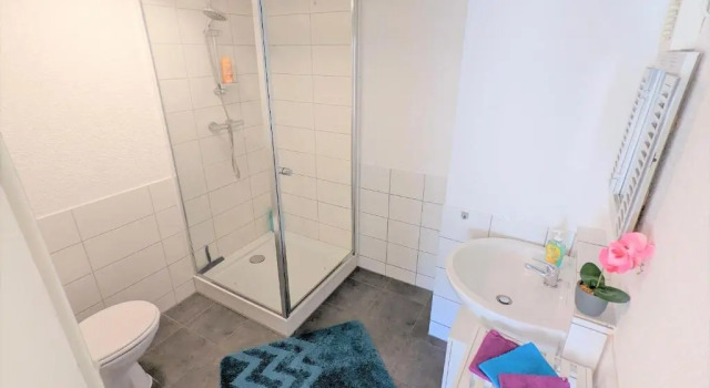 Апартаменты Flussblickwohnung mit Terrasse, Pool, Garten&Sauna - Zi2