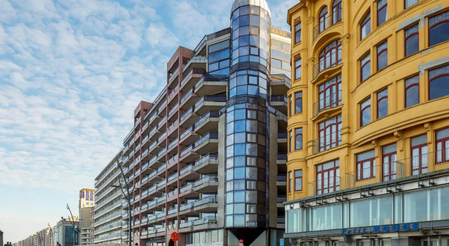 Stylish apartment in Blankenberge with sauna
