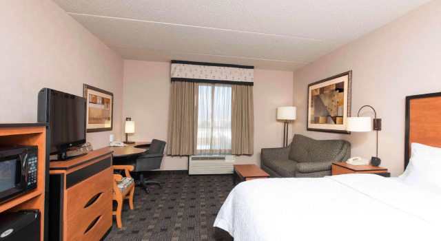 Двухместный люкс Hampton Inn and Suites Indianapolis-Fishers