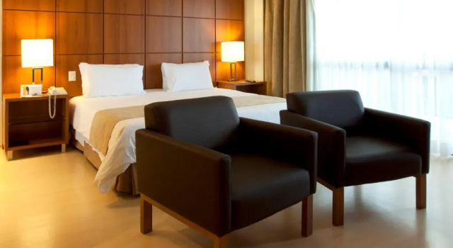 Двухместный номер Deluxe Kubitschek Plaza Hotel