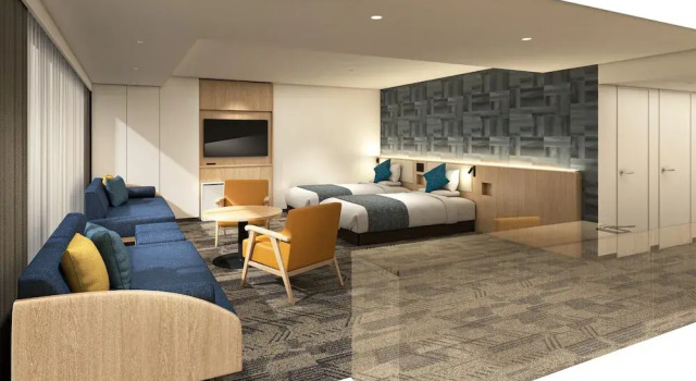 Семейный номер Standard HOTEL MYSTAYS Nagoya Sakae -Renewed in September 2026 All Guest Rooms & Breakfast