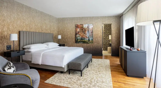 Двухместный номер Presidential Basel Marriott Hotel