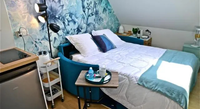 Le Cyan, studio 4min à pied centre ville, local vélo, Rezervasyon Otel Amiens 