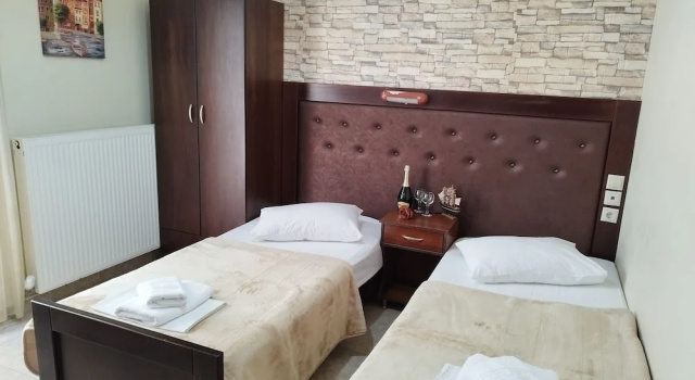 Двухместная студия с балконом Hotel Villa Pigasos