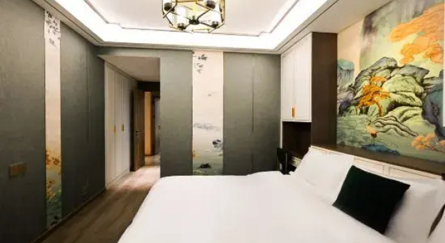 Люкс с красивым видом из окна Haoran Roam| Lakeside Retreat · Leisure Luxe Holiday Inn