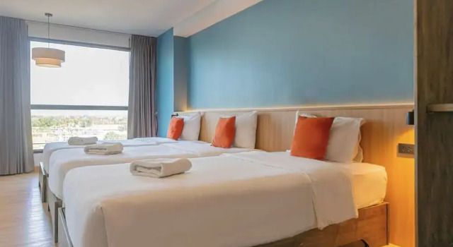 Трёхместный номер Superior с балконом Suntria Hotel Pattaya