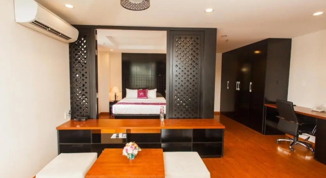 Номер Deluxe M Village Hotel Nguyễn Du, a brand of Modern Village Lifestyle