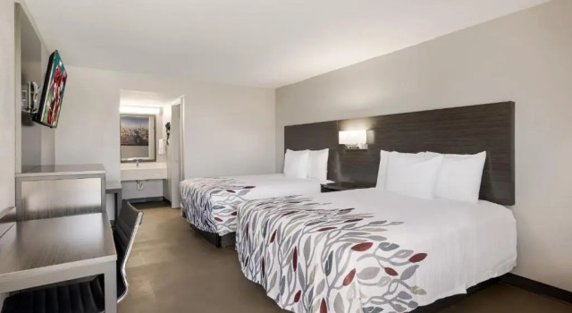 Четырёхместный номер Standard Red Roof Inn Alexandria, LA
