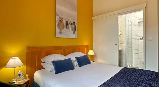 Двухместный номер Standard с видом на сад Hôtel Coeur De Loire