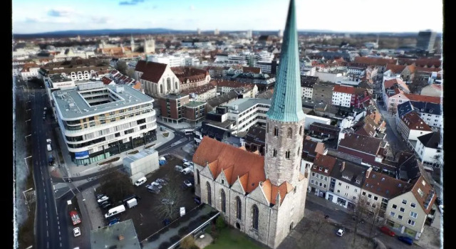 Апартаменты c 1 комнатой Cityapartment An der Petrikirche