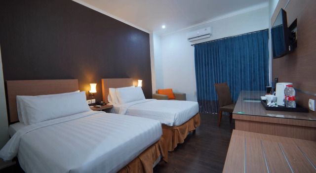 Deluxe Kahden hengen huone Noola Hotel Cilacap