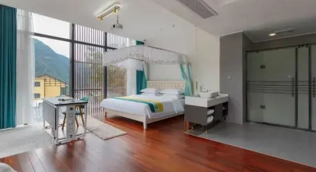 Семейный номер Standard Yuelanshan · Guanyunshanju Homestay (Zhangjiajie National Forest Park Zimugang Middle Gate)