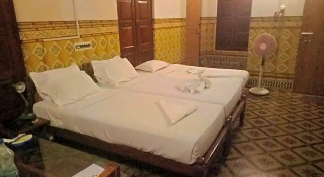 Семейный номер Deluxe Chettinadu Mansion - An Authentic Heritage Palace