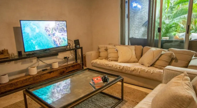 Ideal 4 Groups AldeaZama 2Br 10Pax Apt Papaya Playa, Rezervasyon Daire Tulum havuzlu oteller, Yüzme Havuzu