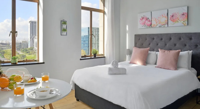 Номер Deluxe The Heriot City Centre Apartments