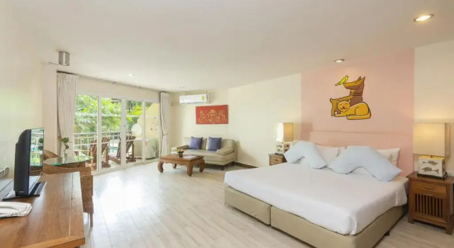 Двухместный номер Deluxe Bella Villa Cabana