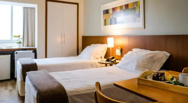 Двухместный номер Deluxe Vitoria Regia Hotel Bauru