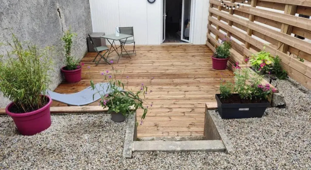 Joli appartement avec jardin-terrasse privé, Rezerwuj Apartament Brest 