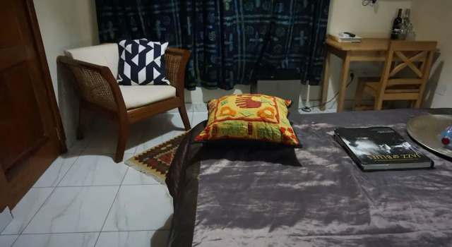 Двухместный номер Standard с балконом и с видом на сад Accra Royal Castle Apartments & Suites